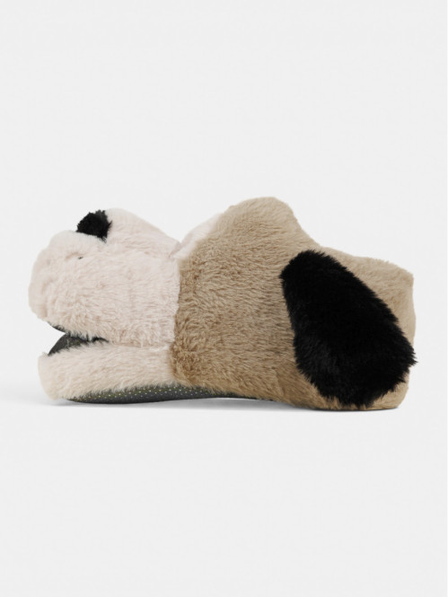 Chausson 3D chien beige...