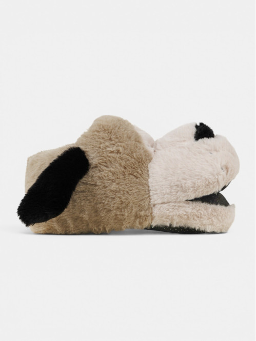 Chausson 3D chien beige...