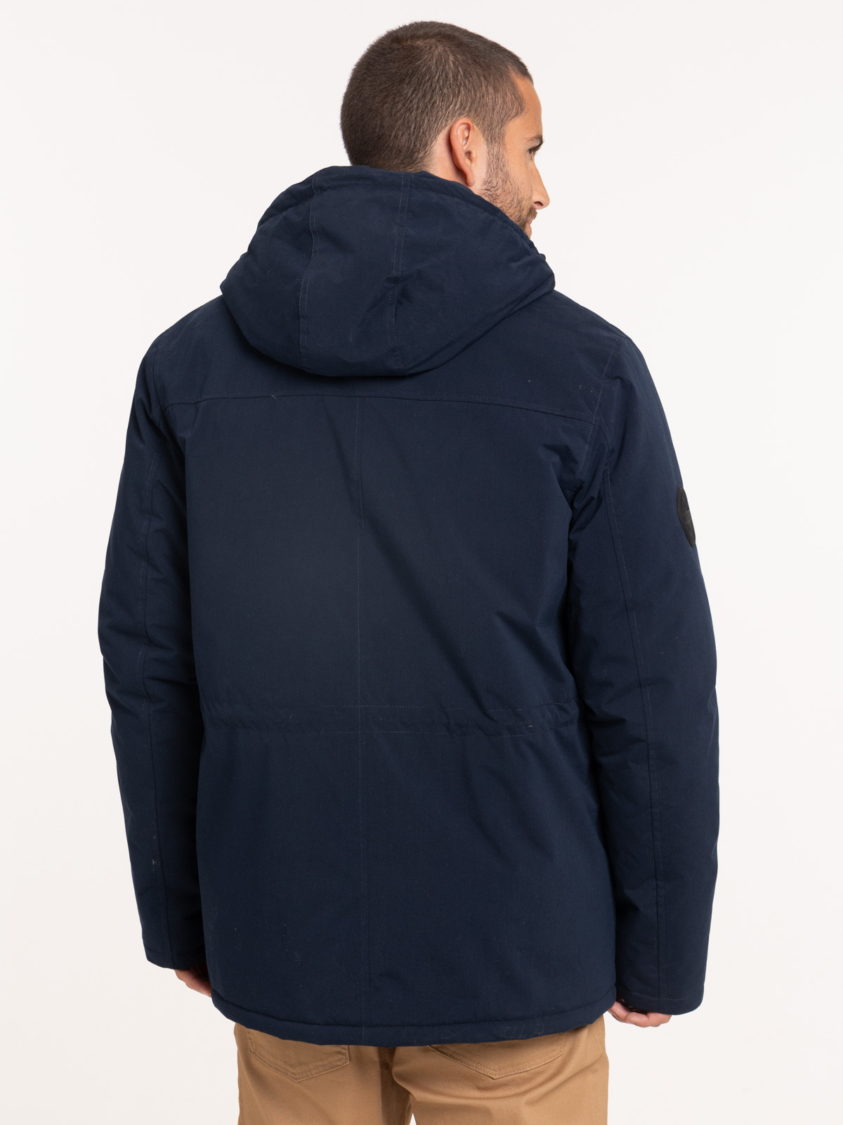 Manteau capuche marine navy homme Manteau capuche marine navy homme