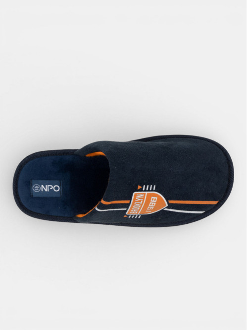 Chausson imprimé navy homme...