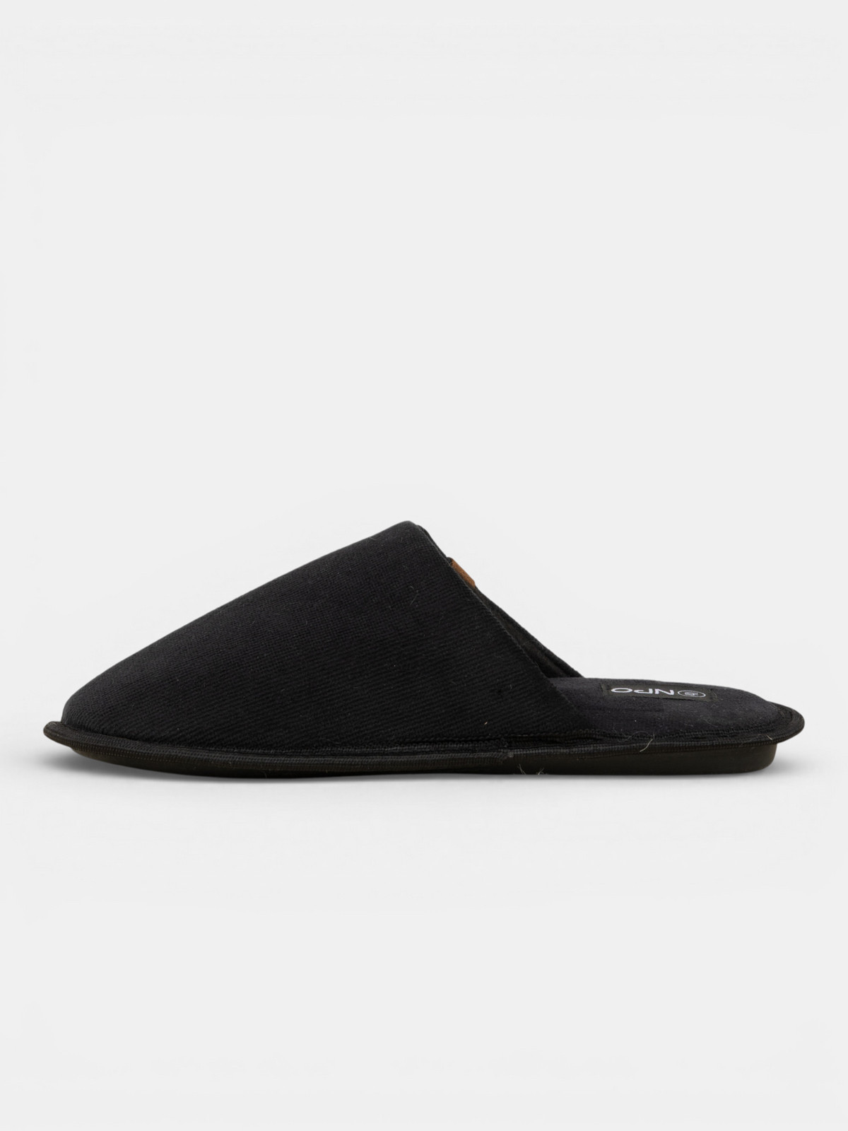Chausson mule noir homme (41-46) Chausson mule noir homme (41-46)