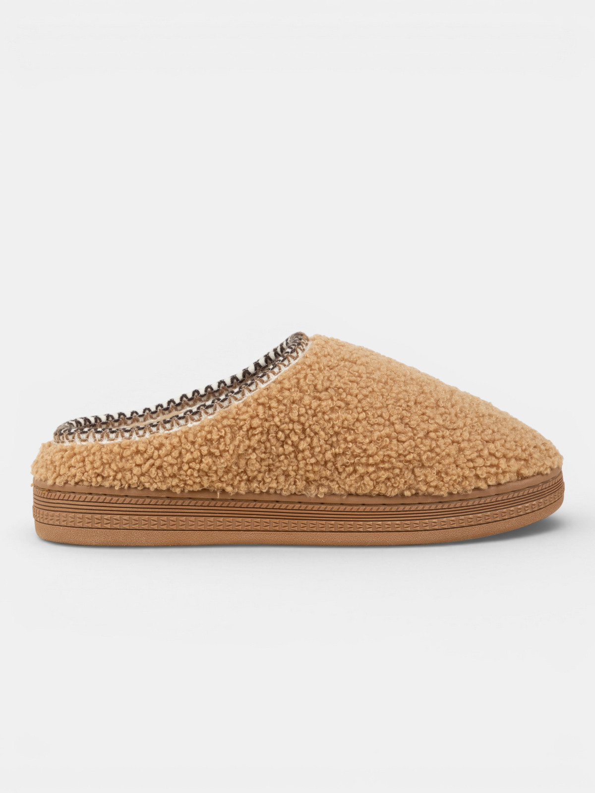 Chaussons tout doux camel femme (36-41)