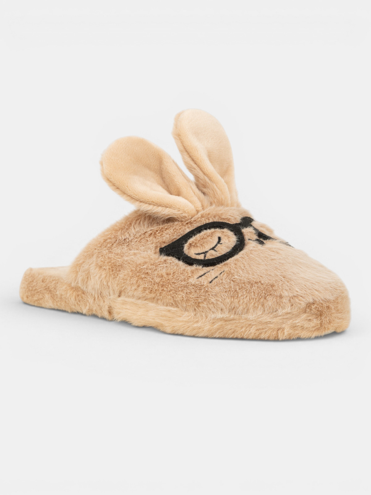 Chausson beige lapin femme (36-41) Chausson beige lapin femme (36-41)