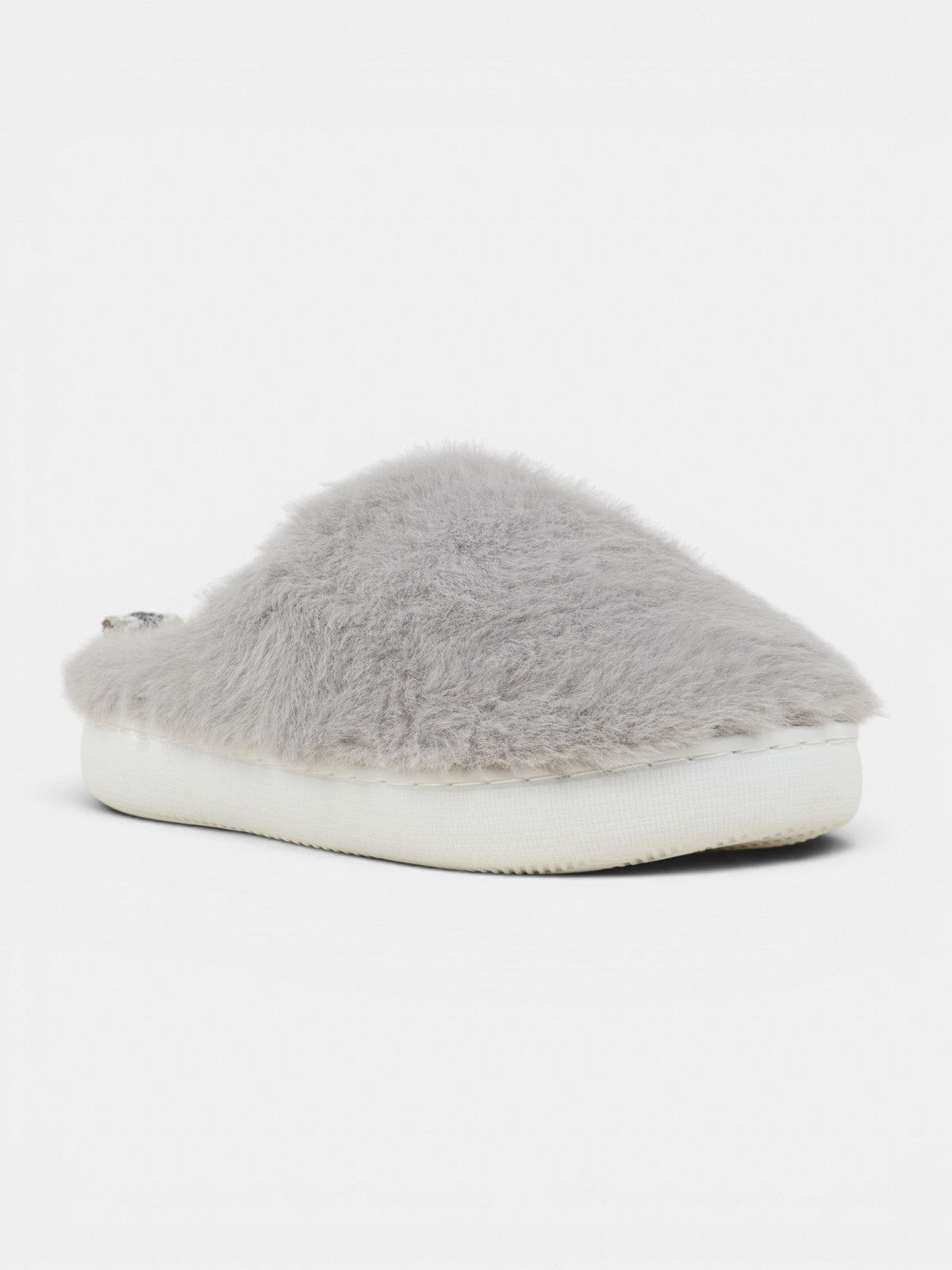 Chaussons tout doux gris femme (36-41)