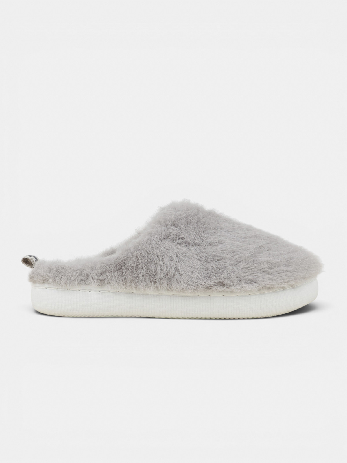 Chaussons tout doux gris femme (36-41)