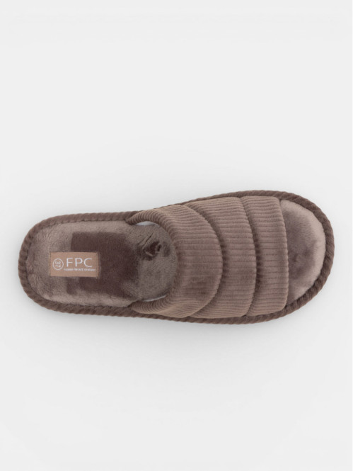 Chausson mule ouverte (36-41)
