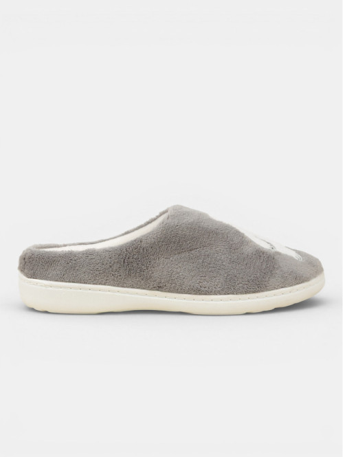 Chausson gris ours polaire...