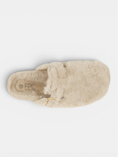 Chaussons sabots fourrés...