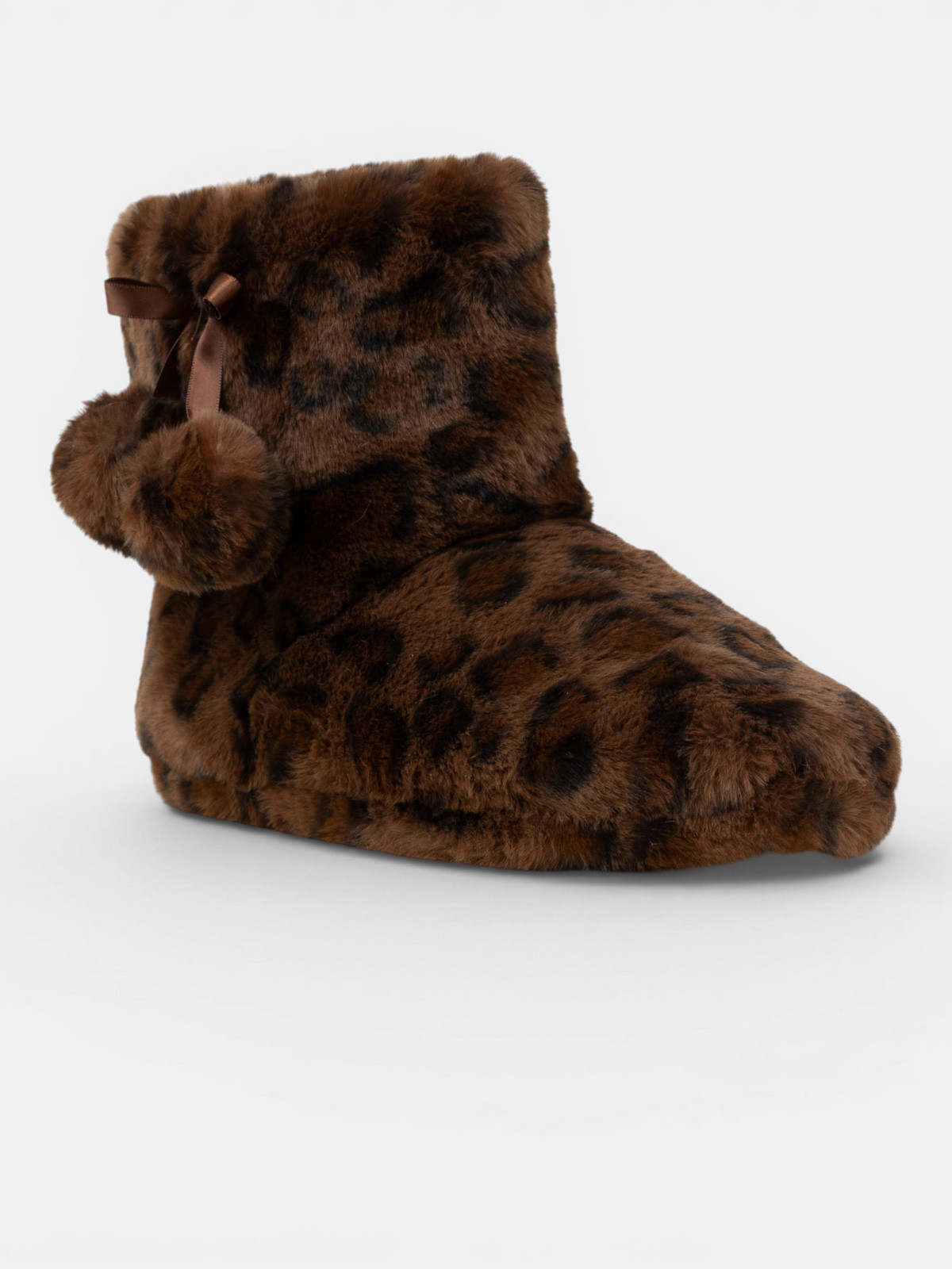 Chausson botte femme léopard (36-41) Chausson botte femme léopard (36-41)