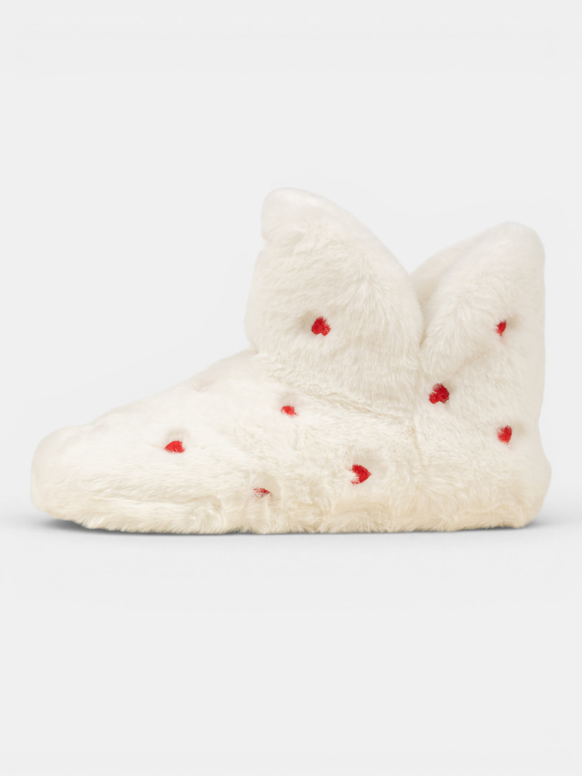 Chausson botte coeur femme blanc (36-41) Chausson botte coeur femme blanc (36-41)