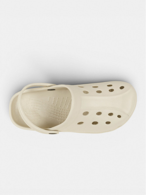 Sabot plastique femme beige...
