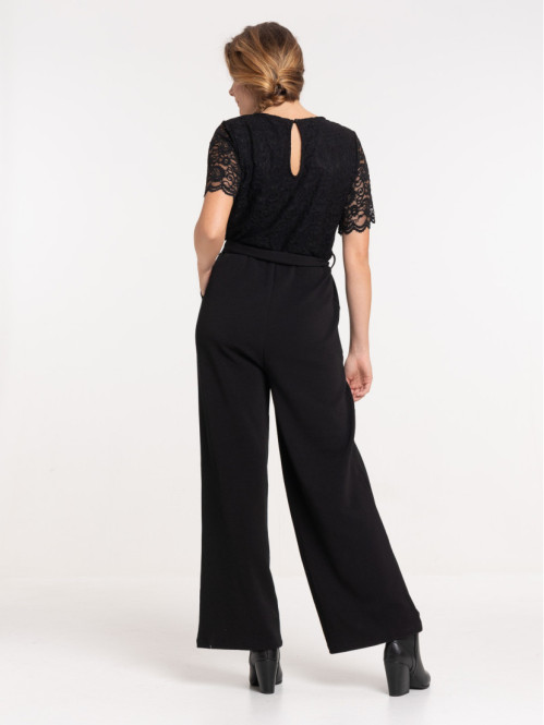 Combi Pantalon noir femme Combi Pantalon noir femme