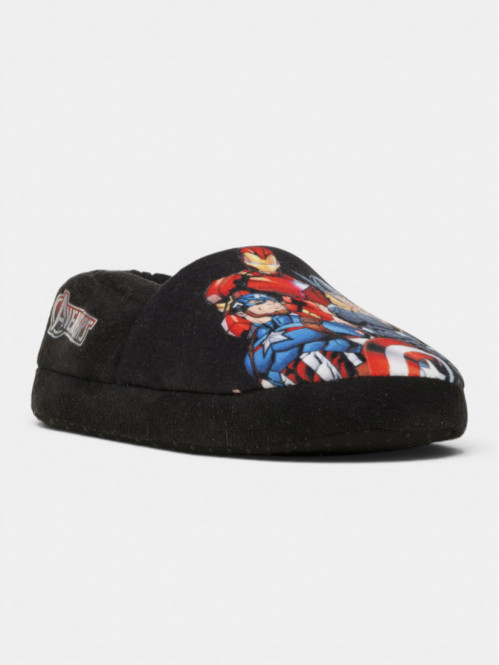Chausson noir Avengers...