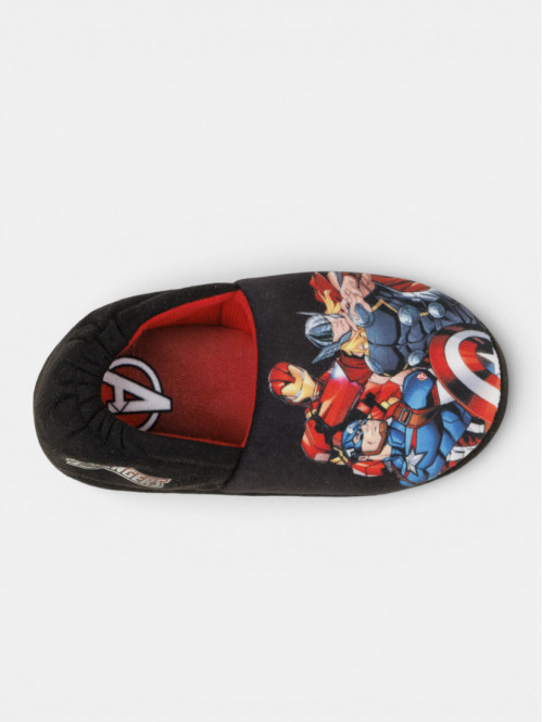 Chausson noir Avengers...