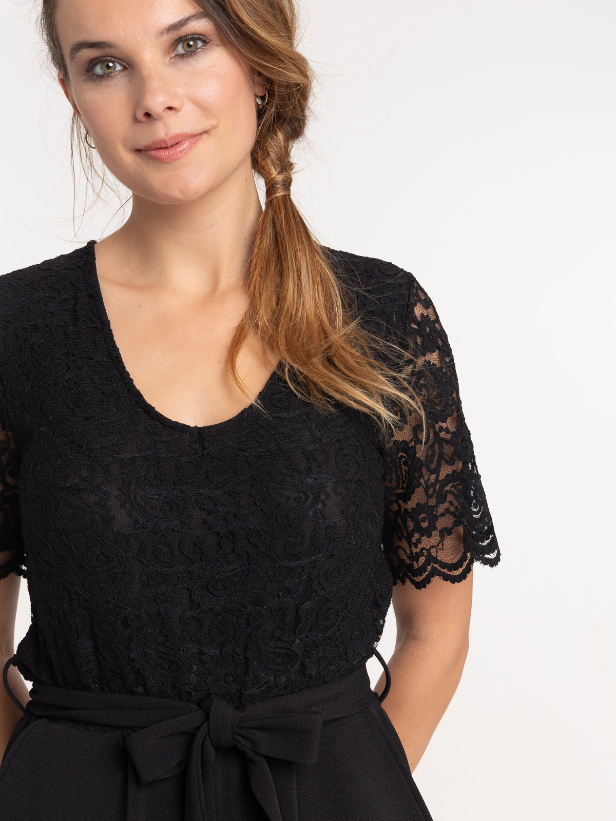 Combi Pantalon noir femme Combi Pantalon noir femme