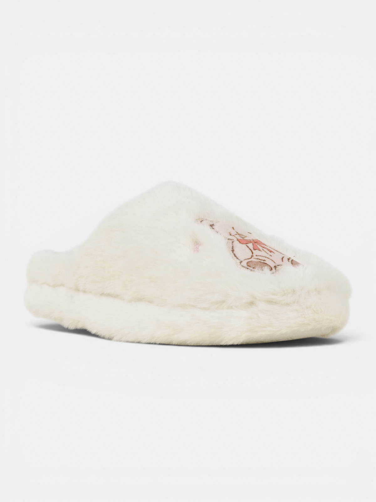 Chaussons beiges nounours fille (31-36) Chaussons beiges nounours fille (31-36)