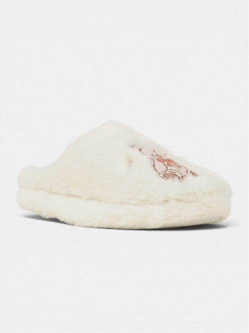 Chaussons beiges nounours...