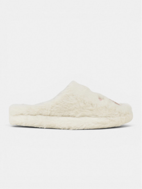 Chaussons beiges nounours...