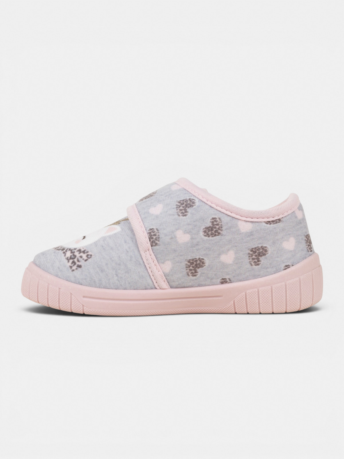 Chausson chat gris fille (24-30) Chausson chat gris fille (24-30)
