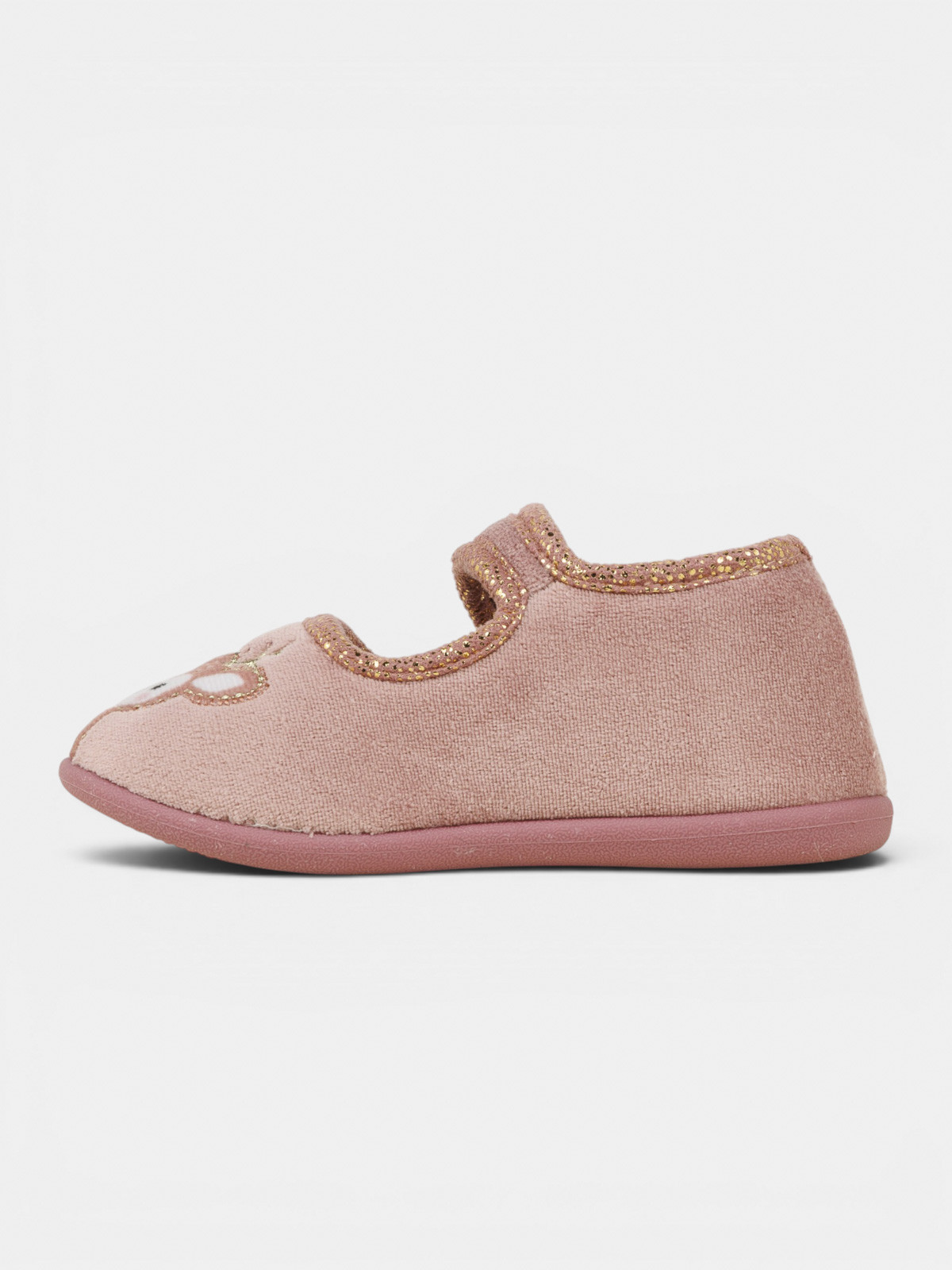 Chausson rose cerf fille (24-30) Chausson rose cerf fille (24-30)