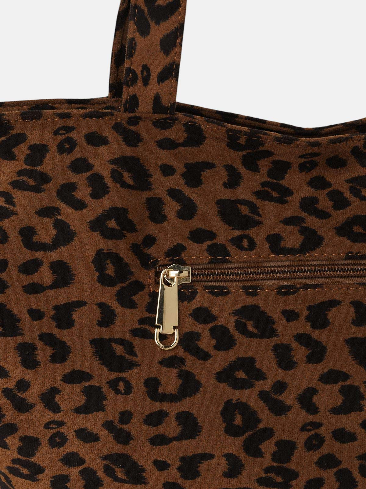 Sac léopard grand format Sac léopard grand format