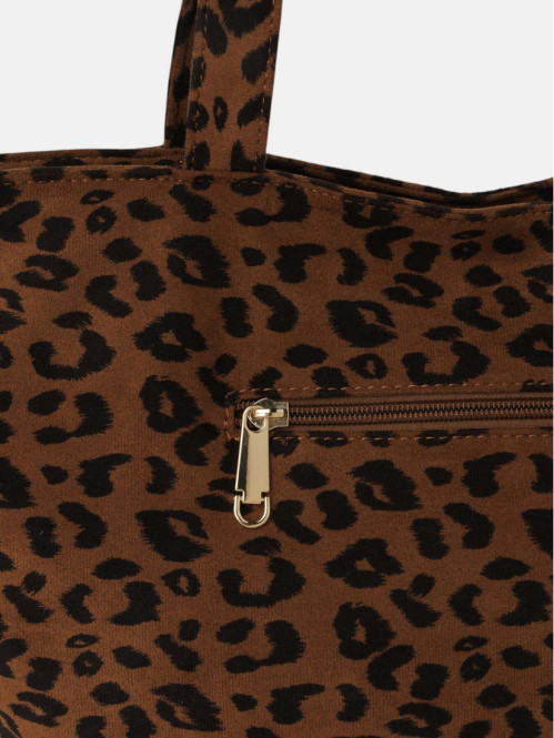 Sac léopard grand format