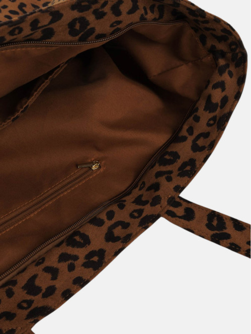 Sac léopard grand format