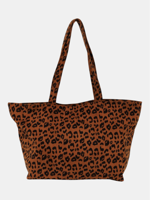 Sac léopard grand format