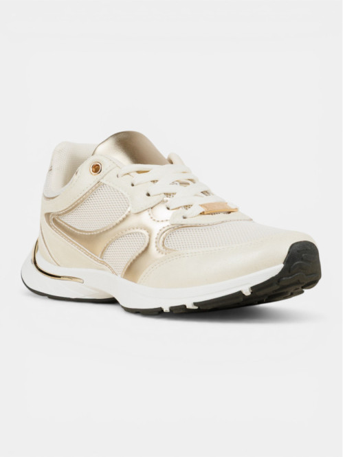 Basket confort beige femme...