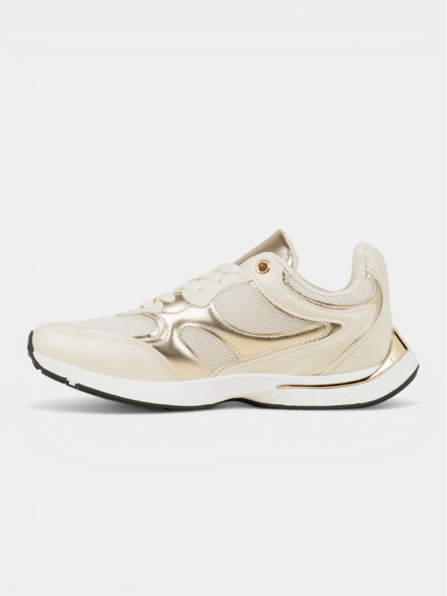 Basket confort beige femme...