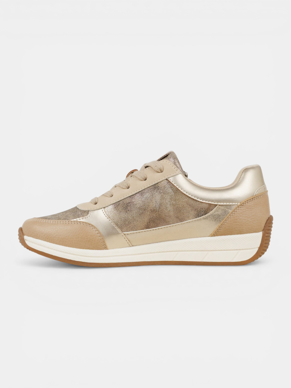 Baskets lacet et zip femme (36-41) Baskets lacet et zip femme (36-41)