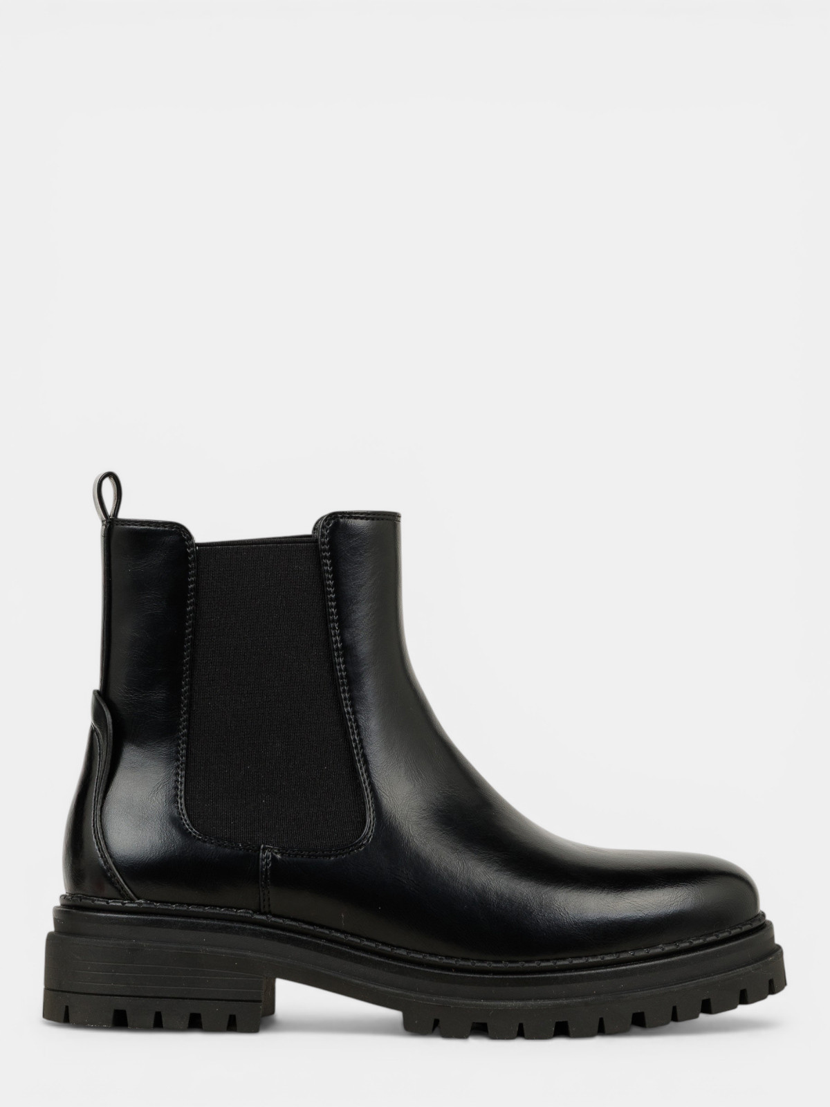 Bottines noires plates femmes (36-41) Bottines noires plates femmes (36-41)