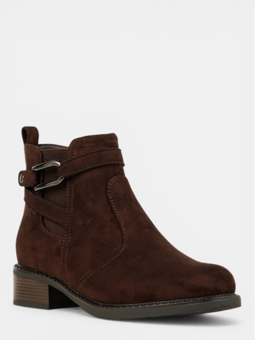 Bottines femme brides...