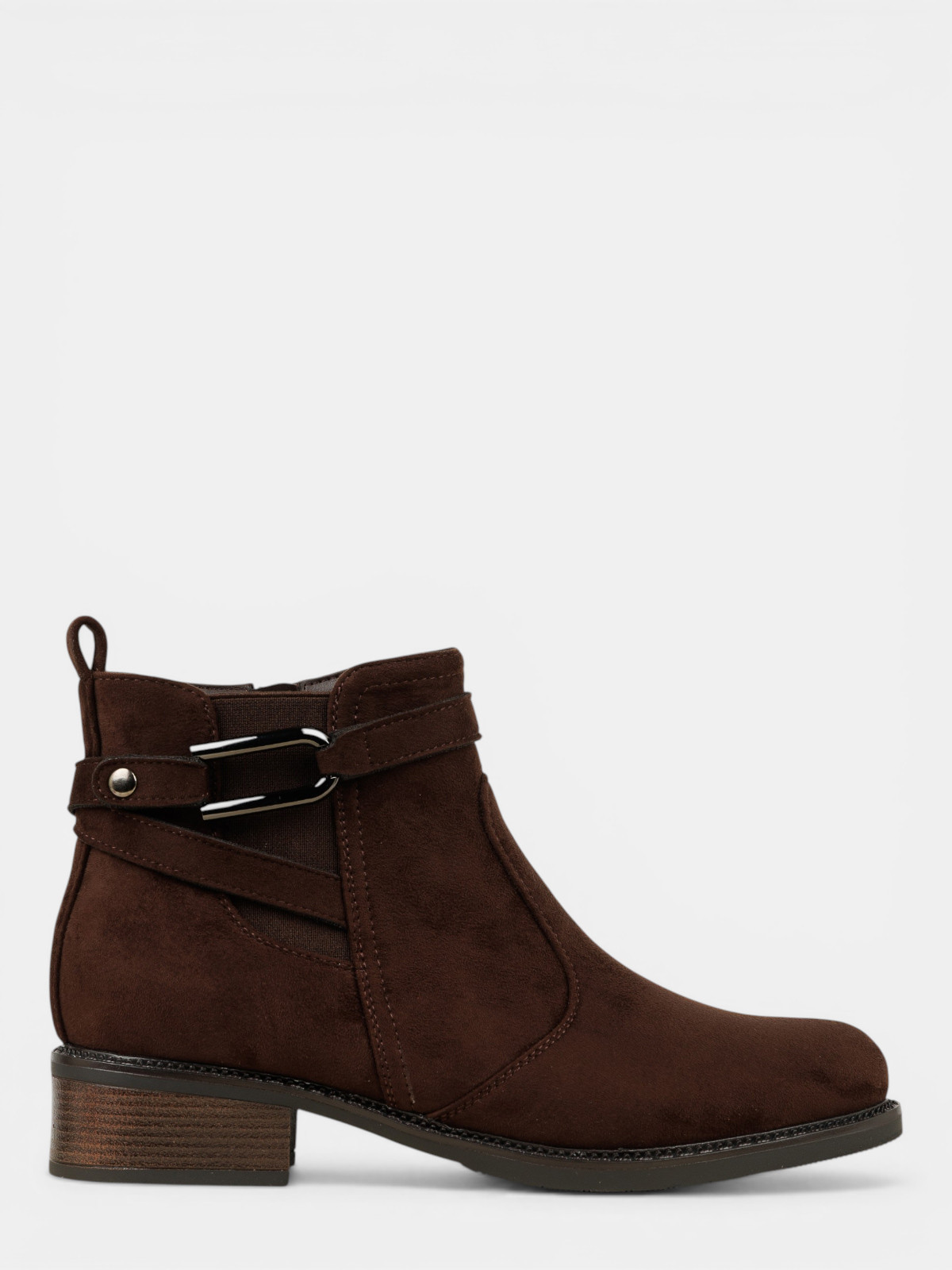 Bottines femme brides marrons (36-41) Bottines femme brides marrons (36-41)