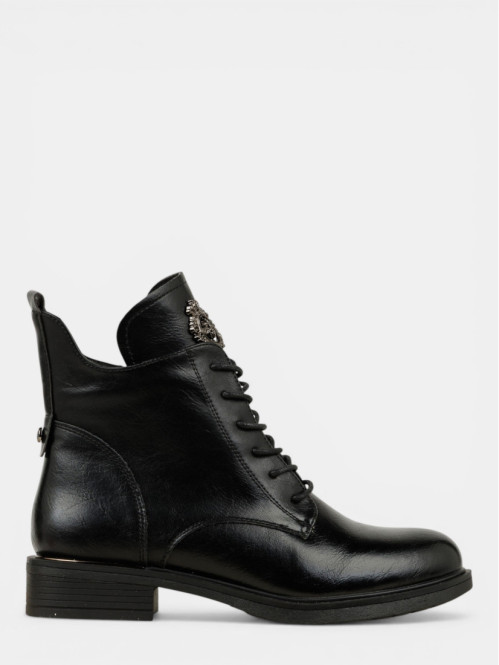 Bottines lacets noires...
