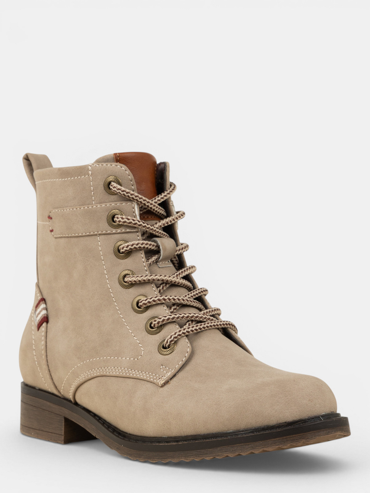 Bottines plates taupes femme (36-41)