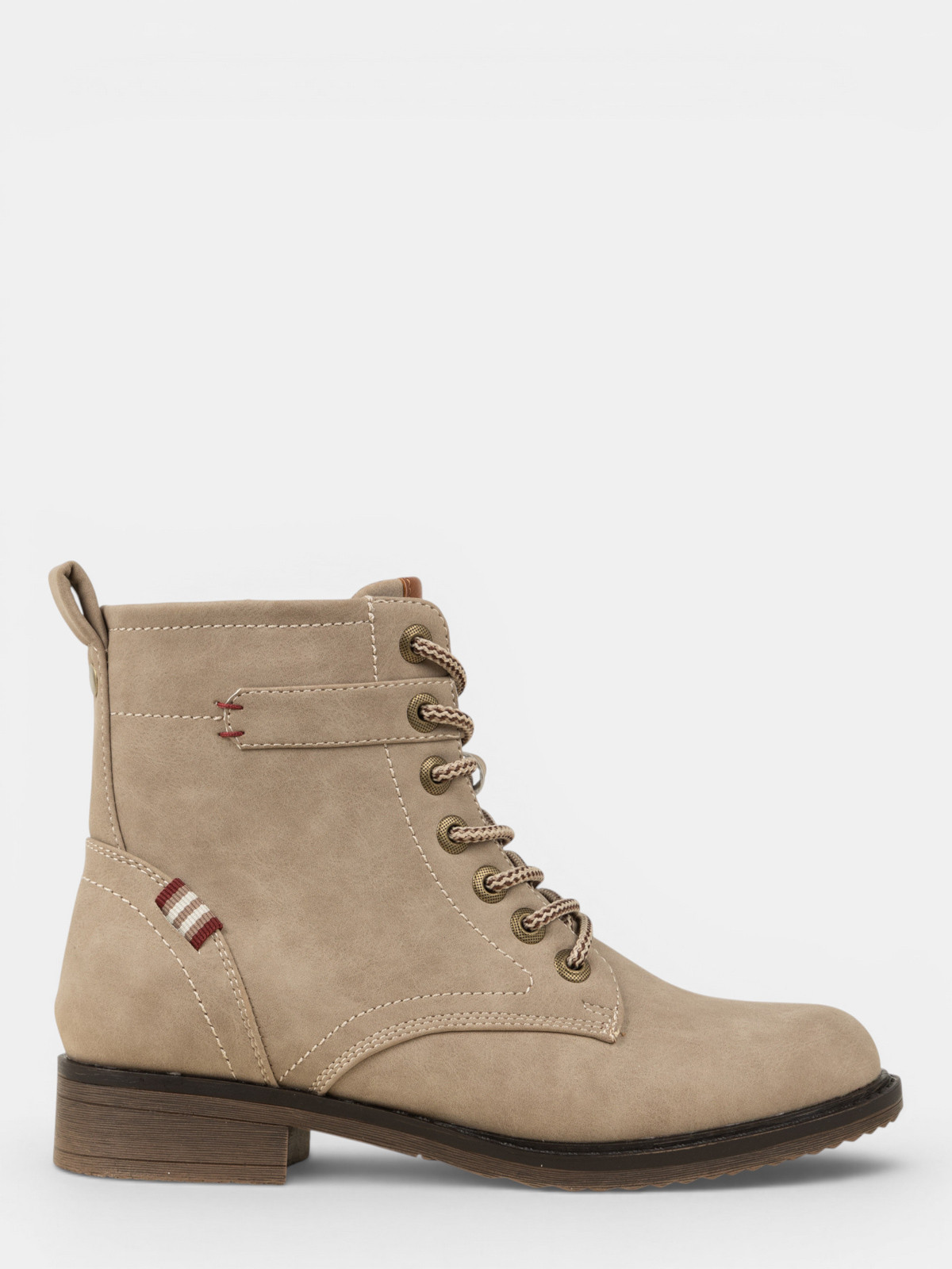 Bottines plates taupes femme (36-41)