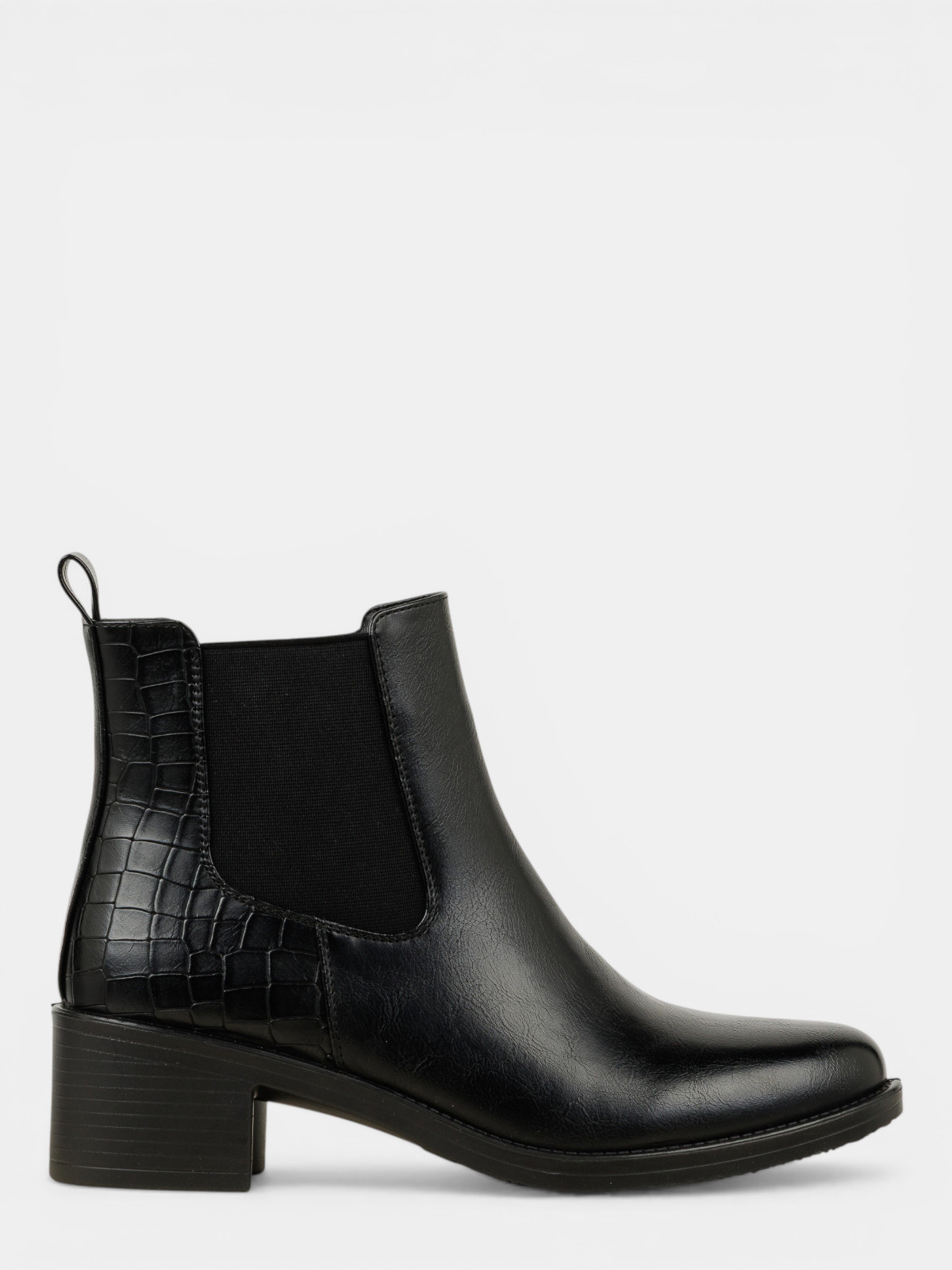 Bottines talons texturés femme (36-41) Bottines talons texturés femme (36-41)