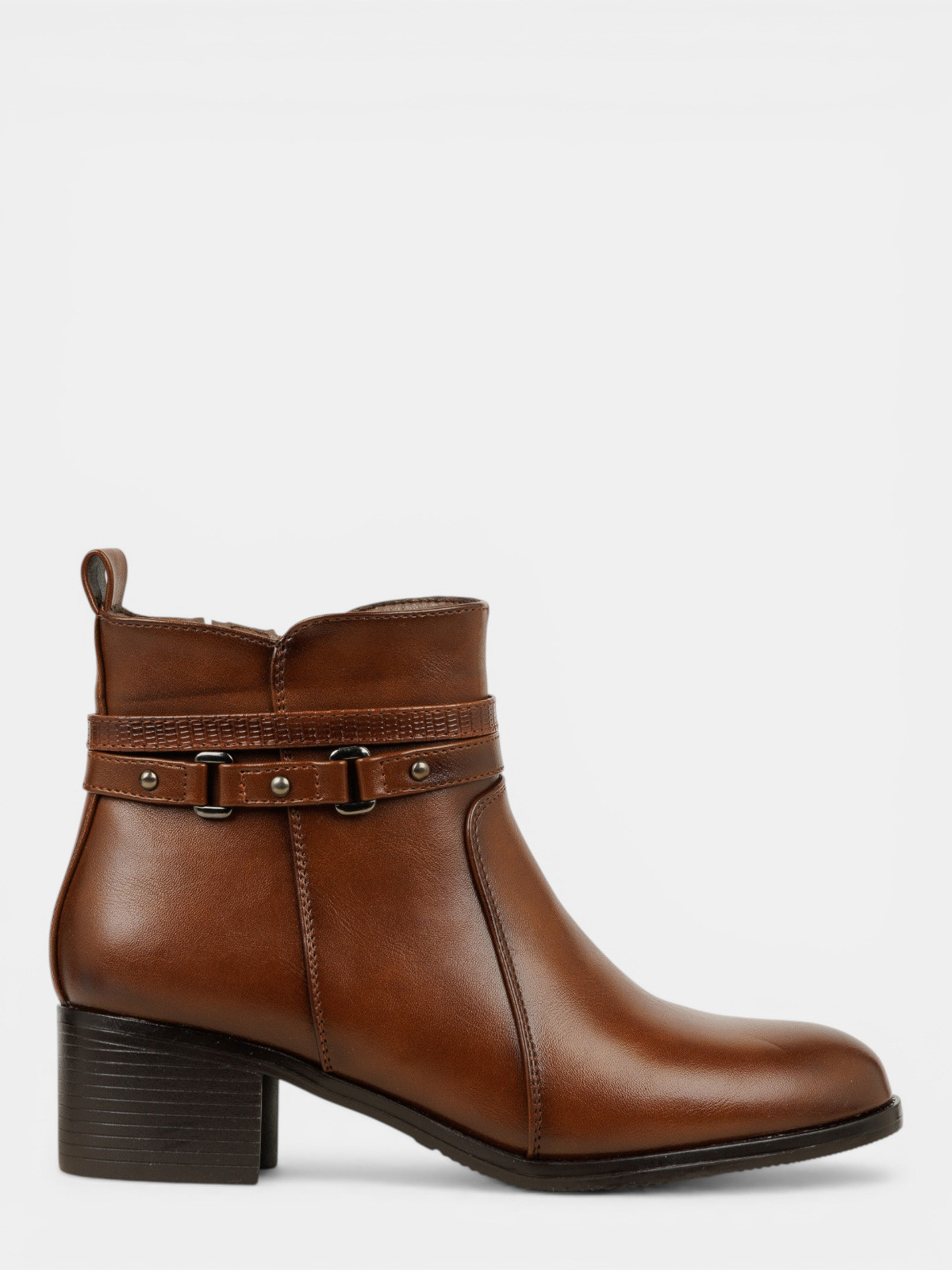 Botines 2 brides marrons femme (36-41)