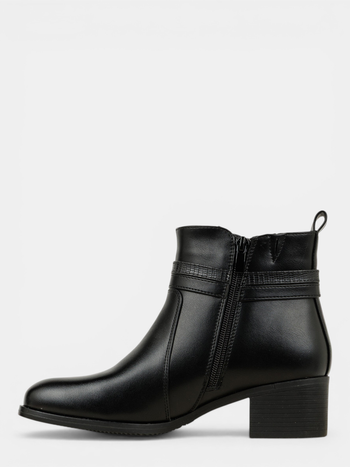 Botines 2 brides noires femme (36-41) Botines 2 brides noires femme (36-41)
