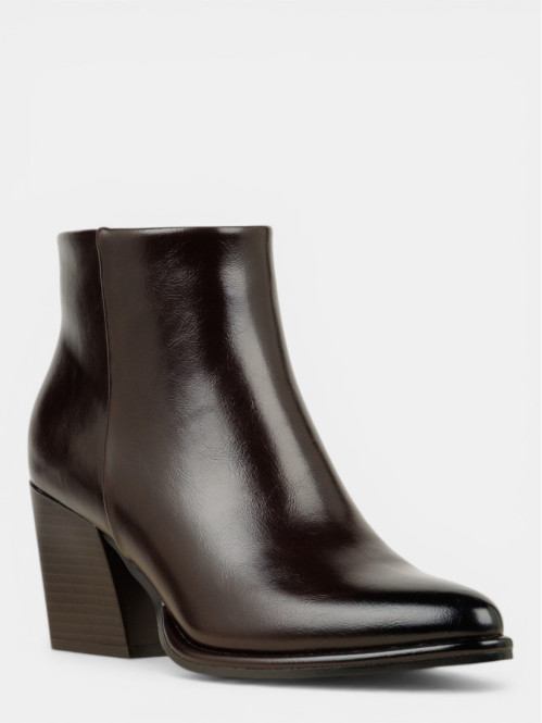 Bottines bordeaux talons...