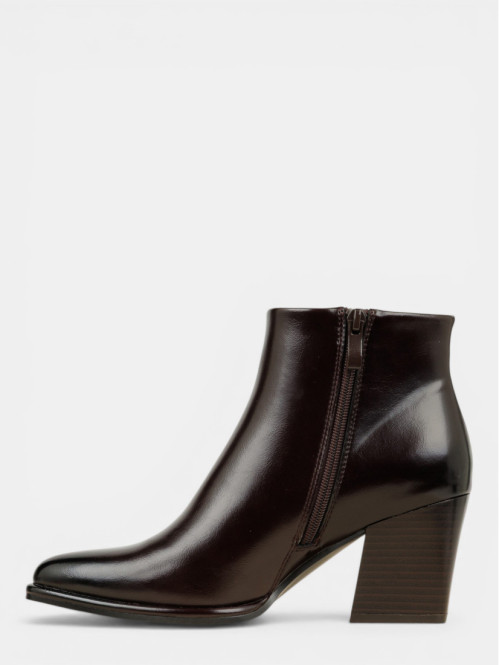 Bottines bordeaux talons...