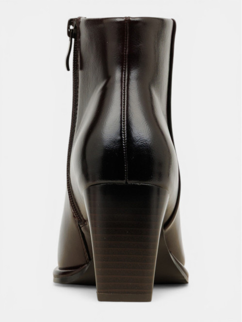Bottines bordeaux talons...