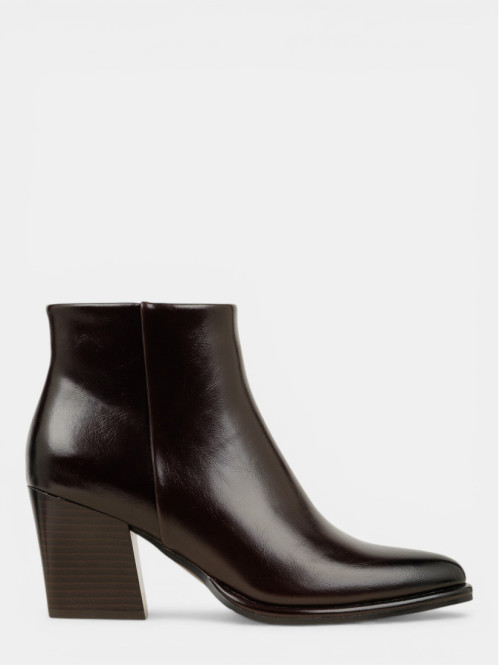 Bottines bordeaux talons...