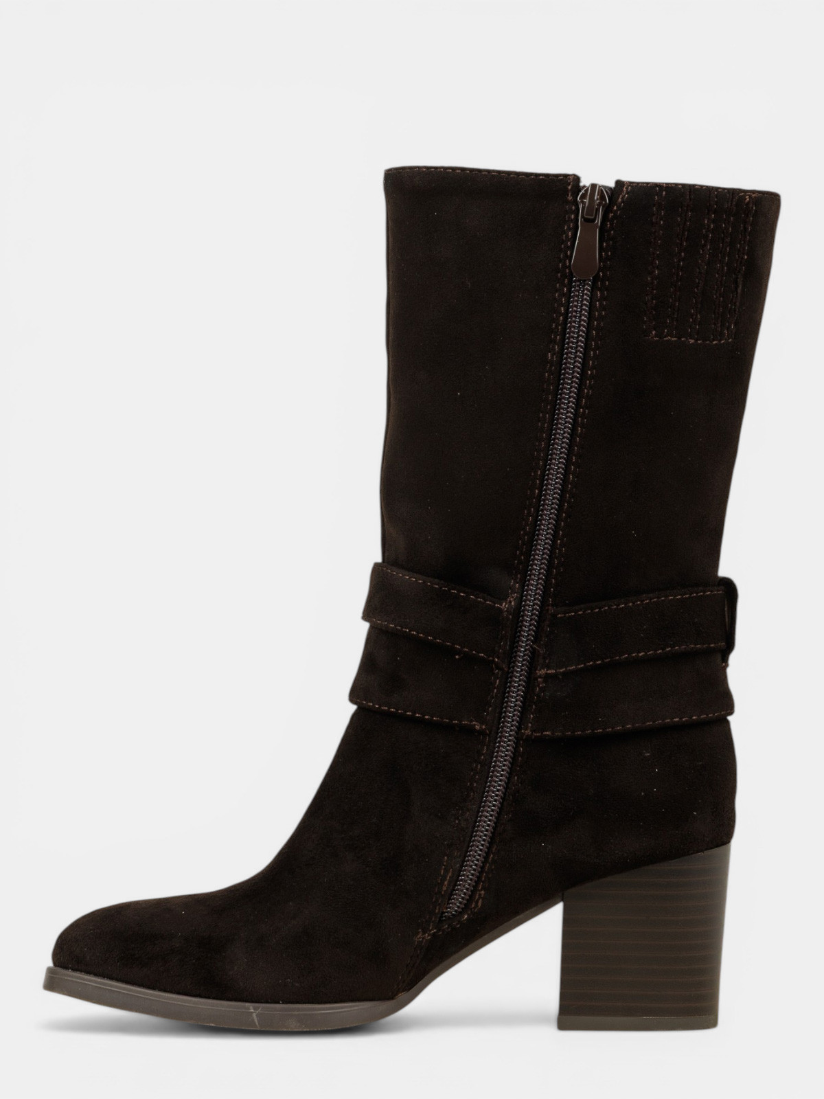Bottines hautes marrons femme (36-41)