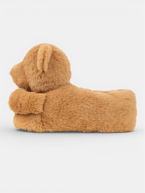 Chausson 3D ours marron...