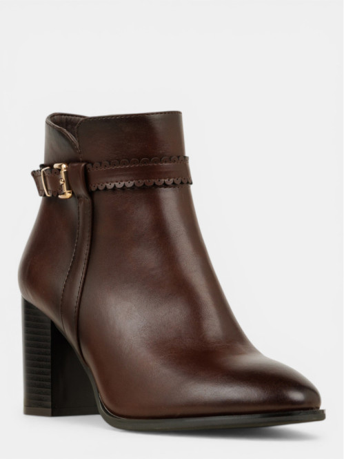 Botines brides marrons...