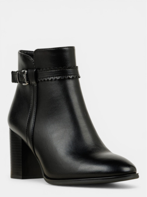 Bottines à talon brides...
