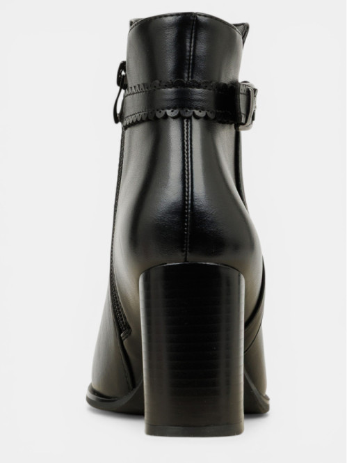Bottines à talon brides...