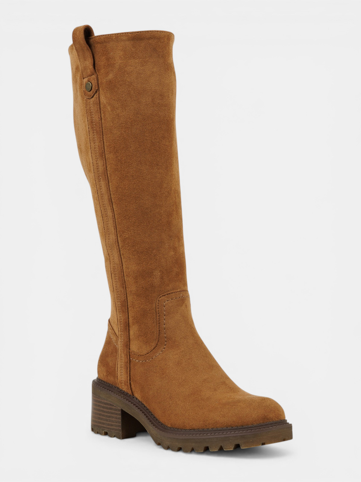 Bottes à talon camels femme (36-41) Bottes à talon camels femme (36-41)